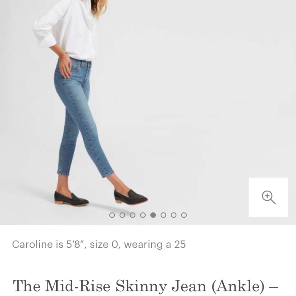 Everlane mid-rise skinny jean (ankle / crop)